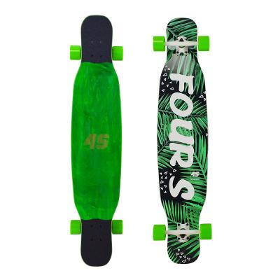 China Adult Complete Longboards Maple and Bamboo Longboards for sale