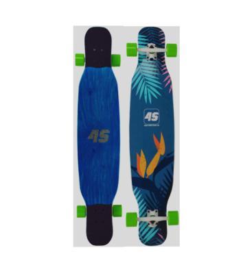 China Bamboo and Maple Freestyle Longboards Bamboo Dancing Longboard Completes for sale