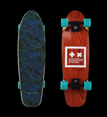 China Adult Wooden Skateboards Cruiser Canadian Maple Skateboards for sale