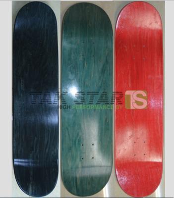 China Adult Pro Quality Maple Skateboards Canadian Decks Stain Color Skateboard Decks for sale