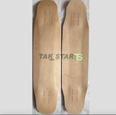 China Slanted Maple Longboard Decks Adult Longboard Decks for sale