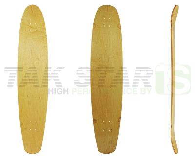 China Canadian Maple+Bamboo 60 Inch Bamboo & Maple Cruiser Longboard Decks for sale