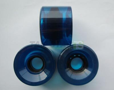 China PU Casting 61x45mm 80% Relinked PU Longboard Wheels for sale