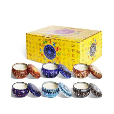 China Unique Durable High Quality Multiple Color Design Soy Wax Scented Candle Jars for sale