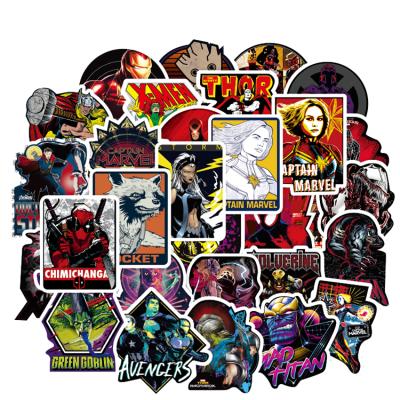 China Waterproof+Eco-friendly 100 Pcs Waterproof Superhero Stickers For WONDER DC Graffiti Sticker For Skateboard Luggage Laptop Notebook Guitar Sticker for sale