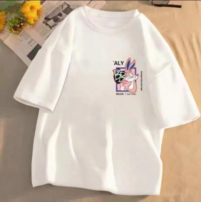 China High quality breathable custom made 100% cotton for women and men drop shoulder low stone cotton oversized tee moq factory direct wholesale for sale