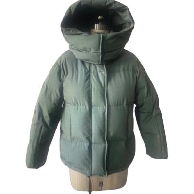 China 2023 Winter New Arrival Waterproof Vinyl Grown Goose Down Bomber Jacket Women Clothing Waterproof OEM Shell for sale