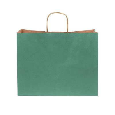 China Handmade Customization Large Kraft Paper Shopping Bags for sale