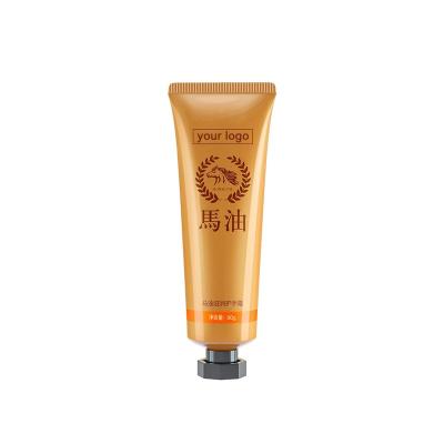 China Whitening Moisturizing Private Label Hand Cream Horse Oil Skin Care Hand Lotion Skin Hydrating Hand Cream for sale