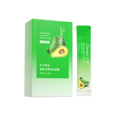 China Portable Deep Cleansing Goods Spot Makeup Removing Gel Shea Butter Makeup Removing Organic Soft Deep Cleansing Gel for sale