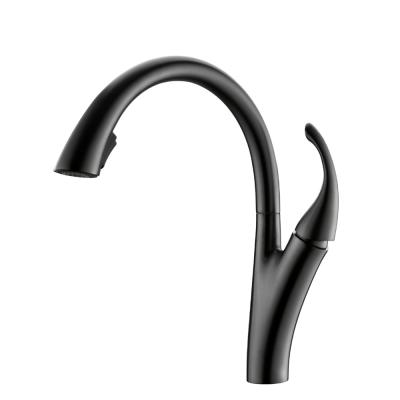 China Modern Multifunction Long Neck Water Faucet Jet Kitchen Faucet Made in China for sale