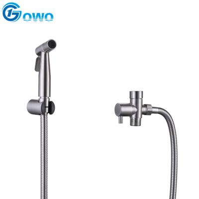 China Without diverter stainless steel hardware for toilet washing clean shattasfs faucet bidet spray for sale