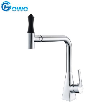 China New Design Modern Copper Universal Joint Kitchen Mixer Hot And Cold Water for sale