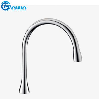 China Modern Brass New Design Special Elbow For Kitchen Faucet Spout for sale