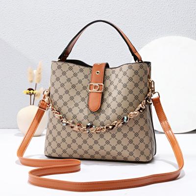 China Fashion DH Wholesale Fashion Designer Handbags Famous Brands Set Lady Shoulder Sling Crossbody Bag Tote Purses And Handbags For Female for sale