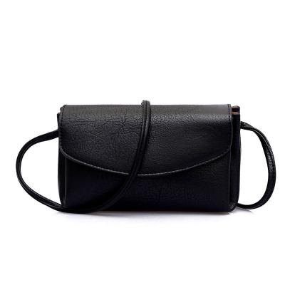 China Polyester DH New Item Fashion Wholesale Pu Ladies Handbags Messenger Sling Bags Luxury Plain Leather Customized Logo Womens Shoulder Bags for sale