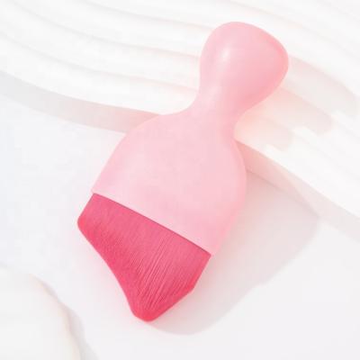 China Hot Sale 2022 Female Portable Foundation Brush 2022 Female Professional Customized Foundation Brush Cosmetic Tool for sale