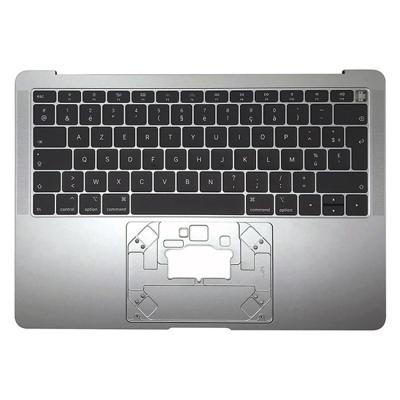 China Replacement Space Gray / Silver Laptop Topcase With French Keyboard With Backlight For MacBook Air 13