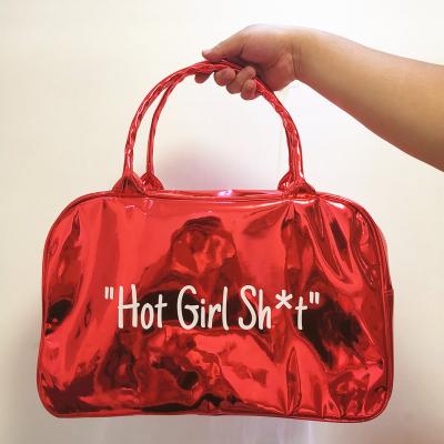 China Custom RAYMOND gym bag women handbag fashion large capacity waterproof makeup spend night bag hot sale spennanight bag for sale