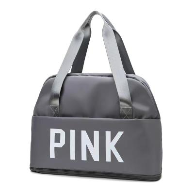 China Fashion RAYMOND Wholesale Women's Travel Bags Large Capacity Duffle Bag Gym Handbag Gym Bag Pink Tote Travel Shoulder Bag for sale