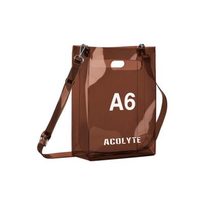 China Raymond New Fashion Transparent Travel PVC Bag PVC Shopping Bag Waterproof Durable Waterproof PVC Holographic Clear Handbag for Women for sale