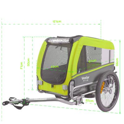 China Other Trailers Amazon Best Seller Quick Release Wheels Bike Cargo Trailer Camping Use for sale