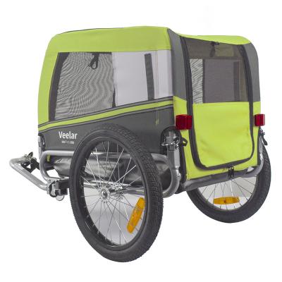 China Other Amazon Trailers Best Sell Wholesale Pet Cargo Bike Trailer With Push Bar for sale