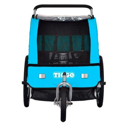 China Other Trailers Factory Sale 3 Wheels Multifunctional Comfortable Baby Kids Bike Travel Trailer Bike Trailer For Sale for sale