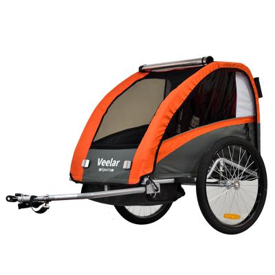 China Other Trailers Amazon Supplier of Luxury Folding Child Bike Trailer for Camping for sale