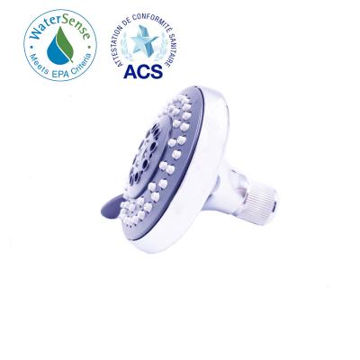 China Without Diverter Watersense ACS Water Saving Five Functions Hand Shower Head ECO Project for sale