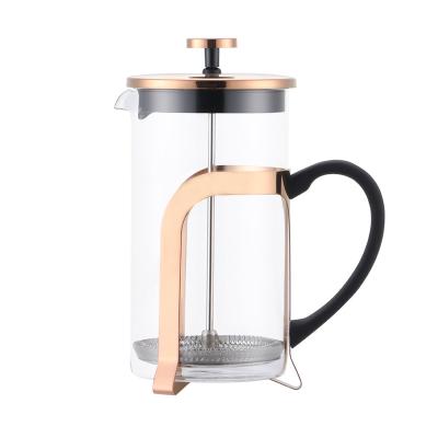 China WITH LID 600ml French Press Pots Manufacturer Customized French Press Coffee Pots for sale