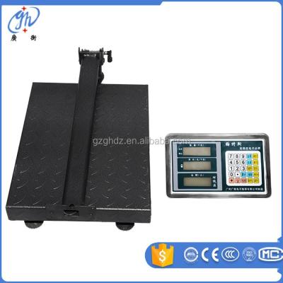 China Automatic Zero Adjustment Weight 300kg Calculating Digital Floor Platform Scale Shipping Postage New for sale