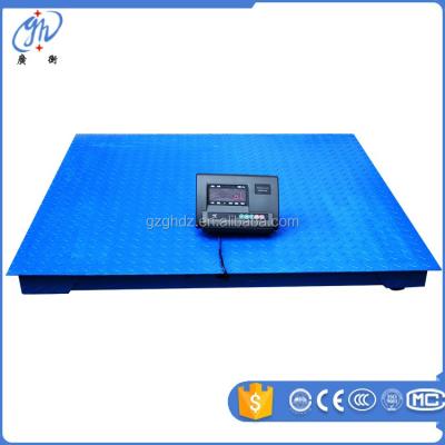 China Automatic Zeroing Industrial Digital Weighing Appliance Floor Scale Weighbridge Floor Scales for sale