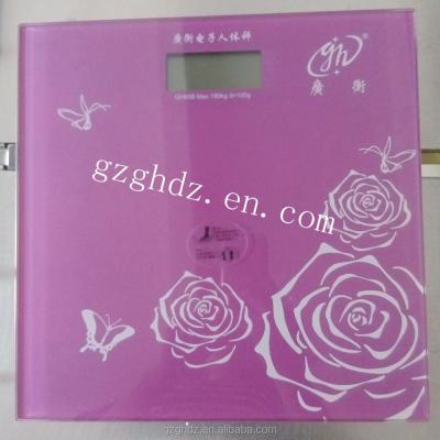 China Check Weighing New Human Body Weghing Scale , Body Fat Bathroom Weight Scale Personal Scale for sale