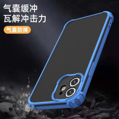 China Two Color Anti-fall Shockproof 2 In 1 Back Covers PC TPU Phone Case For Samsung Galaxy A03s A32 for sale