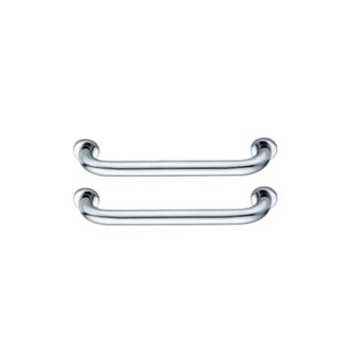 China Easy To Install Factory Price Heavy Duty Stainless Steel Bathroom Wardrobe Pull Glass Sliding Door Handle for sale