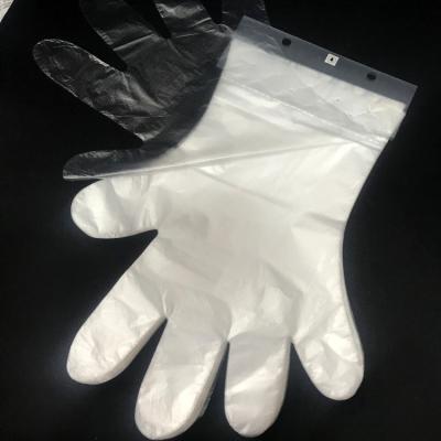 China Food Grade Disposable Garden HDPE Plastic Glove Cooking Gloves for sale