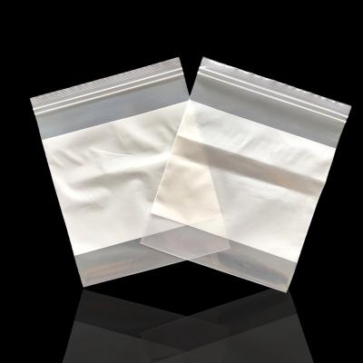 China JWZB01 Acid Free, Food Grade Custom Recyclable Printed Clear Plastic Zip Lock Bags For Specimen Collection for sale