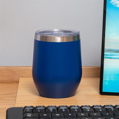 China Sustainable Insulated Reusable Stainless Steel Water Stemless Travel Mug Stainless Steel Coffee Metal Mug for sale