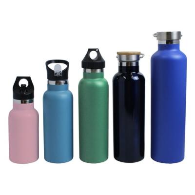 China Sustainable Custom Color Water Bottles Stainless Steel Sport 500ml Vacuum Insulated Double Wall Bpa Free for sale