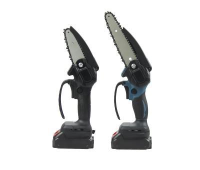 China 6 Cun Brushless Pruning Machine Battery Anti-skid Special Hot Sale Cordless Chainsaw for sale