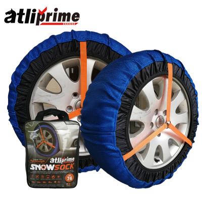 China Winter Anti Slip Car Fabric Chain Tire Anti Slip Sleeve Car Anti Slip Tire Cover for sale