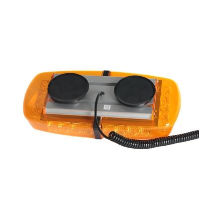 China Engineering Vehicle Yellow Flashing Light Short Row Car Mounted Alarm Light LED Warning For Road Opening for sale