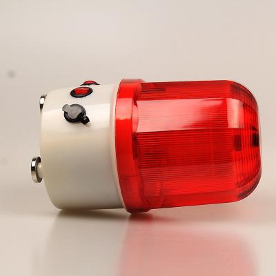 China Draagbaar oplaadwaarschuwingslicht LED-magneetplafond 220V Alarm flitsend licht Te koop