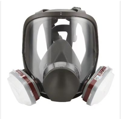 China PPE  Anti-toxic Chemical Full Face Gas Mask With Filter for sale