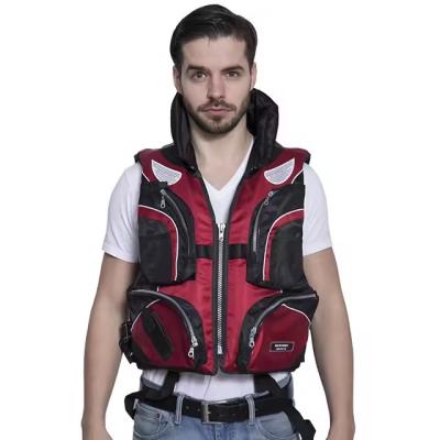 China CCS Certificates Marine Lifesaving Fish Suit Portable Multi-pocket Detachable Rock Fishing Vest for sale