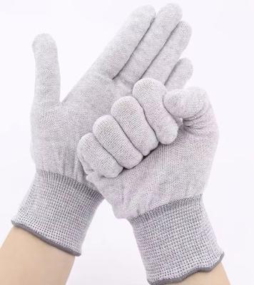 China Industrial Working Safety Anti Static Gloves / All ESD Custom Palm PU Coated Gloves / Anti-Static Gloves for sale