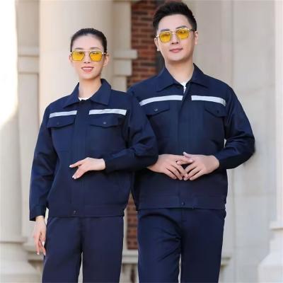 中国 Promotional Custom Logo Work Wear Uniforms High Quality Business Company Employee Staff Work Wear Uniform 販売のため