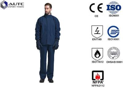 China L Inherently Flame Retardant Arc Flash Protection Suits & Kits 65CAL-67CAL for sale