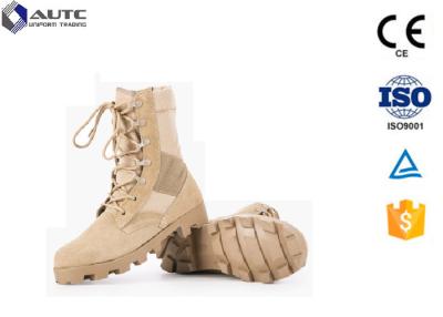 Chine Les bottes tactiques imperméables de 6 pouces pour courir, sécurité tactique de Camo rejette la dentelle forte à vendre